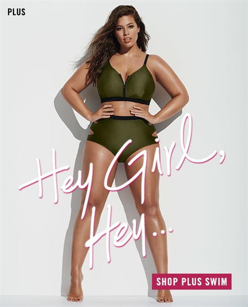 Ashley Graham in lingerie