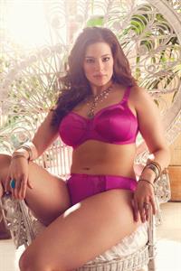 Ashley Graham in lingerie
