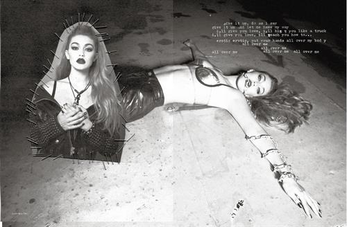 Gigi Hadid in lingerie