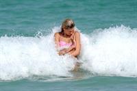 Hailey Bieber in a bikini
