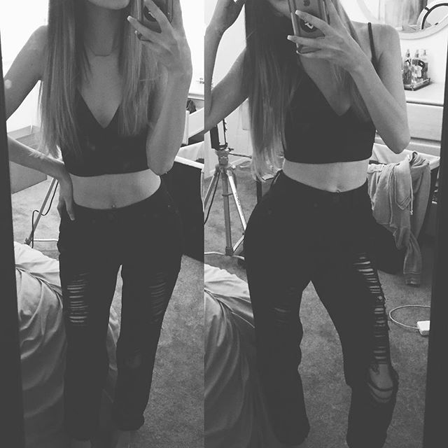 Christina Marie Harris taking a selfie