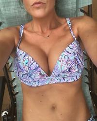 Anonymous in a bikini taking a selfie