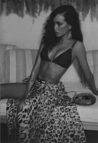 Sarah Stephens in a bikini