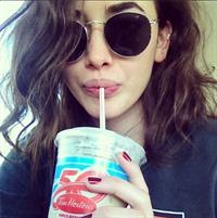 Sarah Stephens taking a selfie