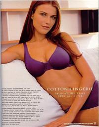 Veronika Vařeková in lingerie