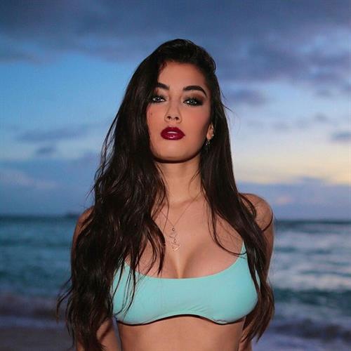 Katie Daly in a bikini