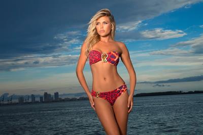 Tetyana Veryovkina in a bikini