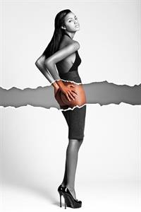 Ebonee Davis in a bikini