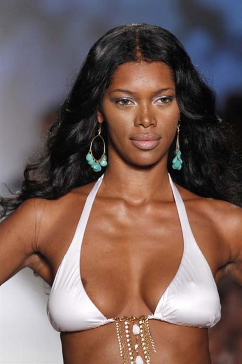 Jessica White in a bikini