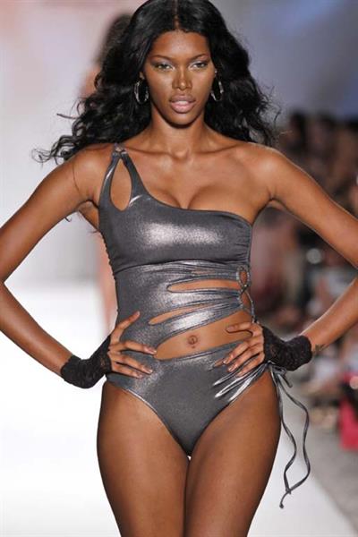 Jessica White in a bikini