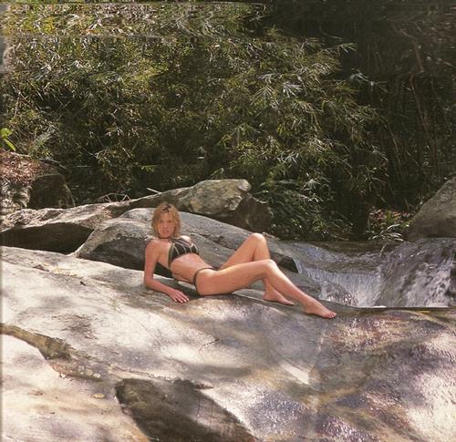 Judit Mascó in a bikini