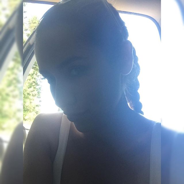 Mercedes Terrell taking a selfie