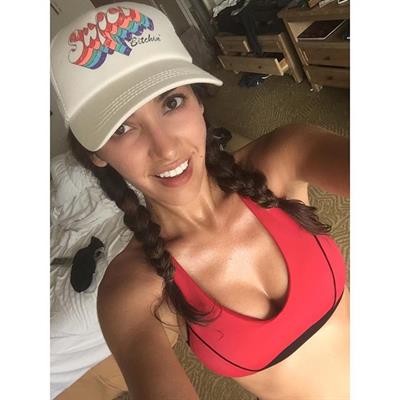 Mercedes Terrell taking a selfie