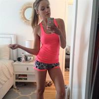Katrina Bowden taking a selfie