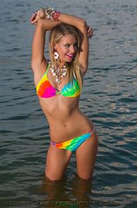 Anonymous in a bikini