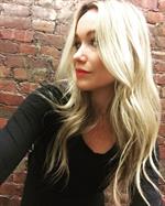 Katrina Bowden taking a selfie