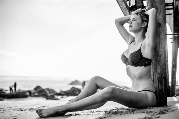 Kayslee Don Collins in a bikini in lingerie
