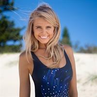 Tegan Martin in a bikini