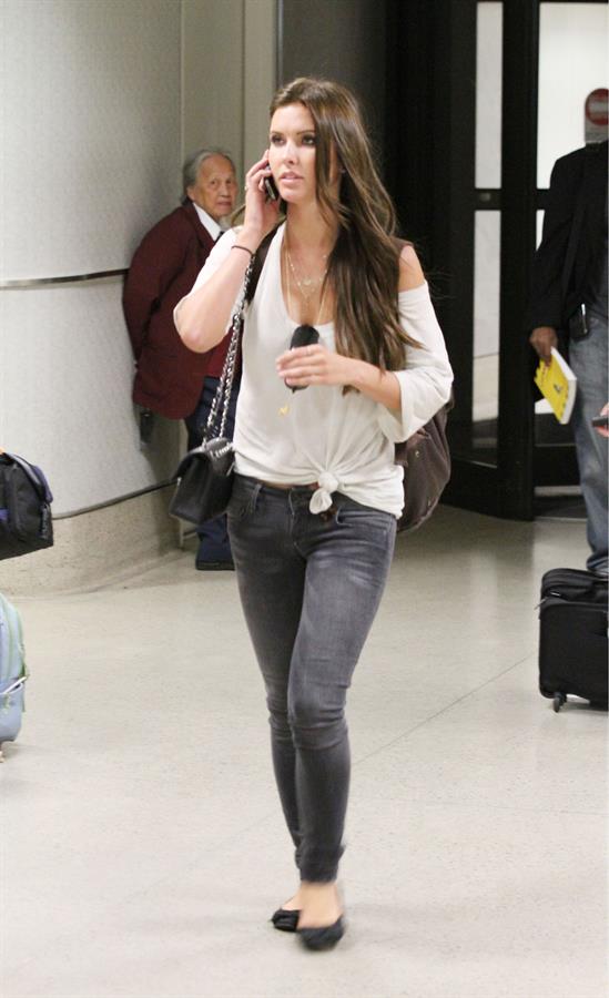 Audrina Patridge at LAX