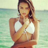 Lisa Ramos in a bikini