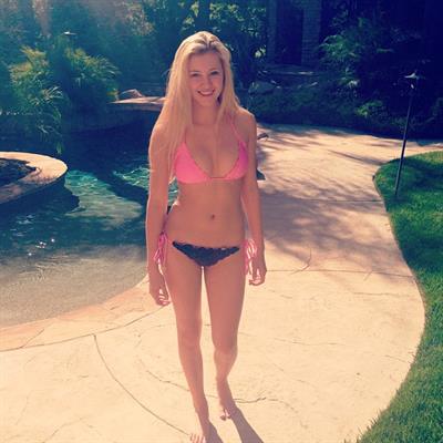 Ava Sambora in a bikini
