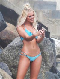 Ava Sambora in a bikini