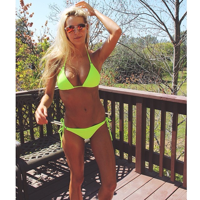 Bri Teresi in a bikini