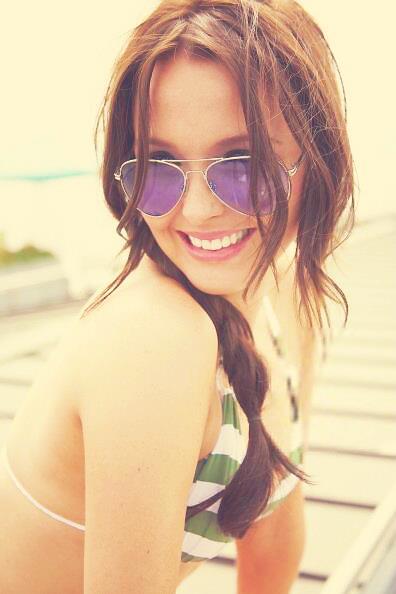 Camilla Luddington in a bikini