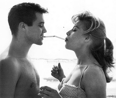 June Blair in a bikini