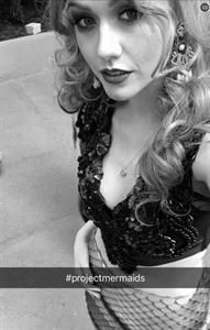 Katherine McNamara taking a selfie