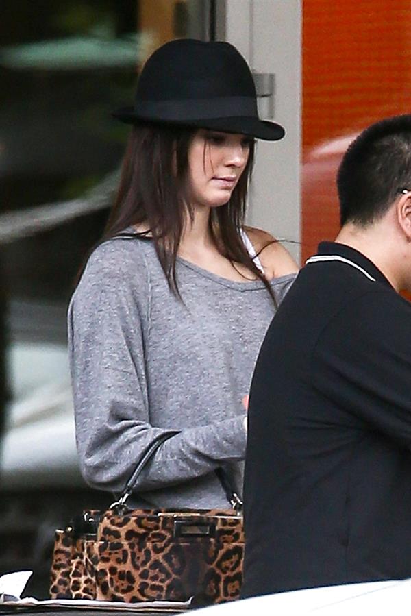 Kendall Jenner out Christmas shopping at Westfield Topanga Mall, CA December 23, 2012 