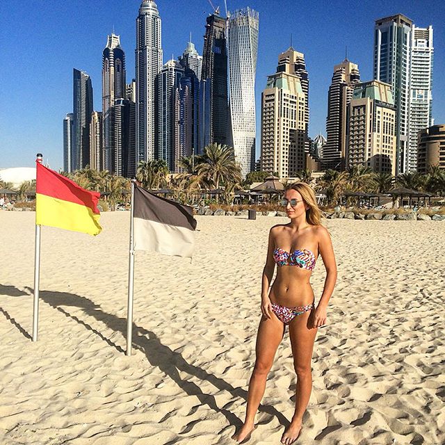 Tiffany Watson in a bikini