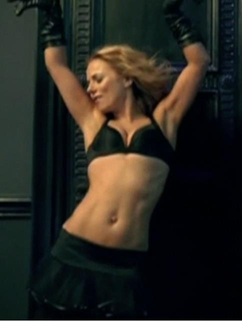Geri Halliwell in lingerie