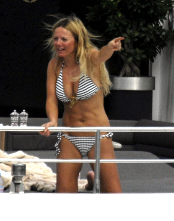 Geri Halliwell in a bikini