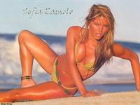 Sofia Zamolo in a bikini