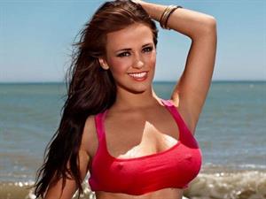 Emma Kuziara in a bikini