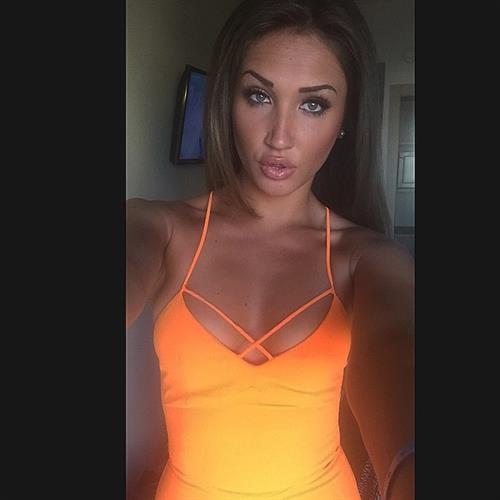 Megan McKenna taking a selfie