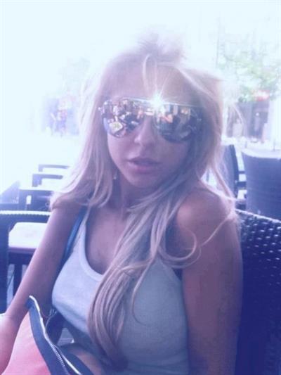 Andrea Ando taking a selfie