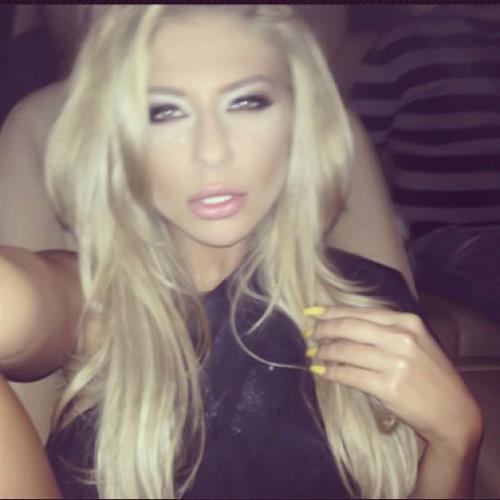 Andrea Ando taking a selfie