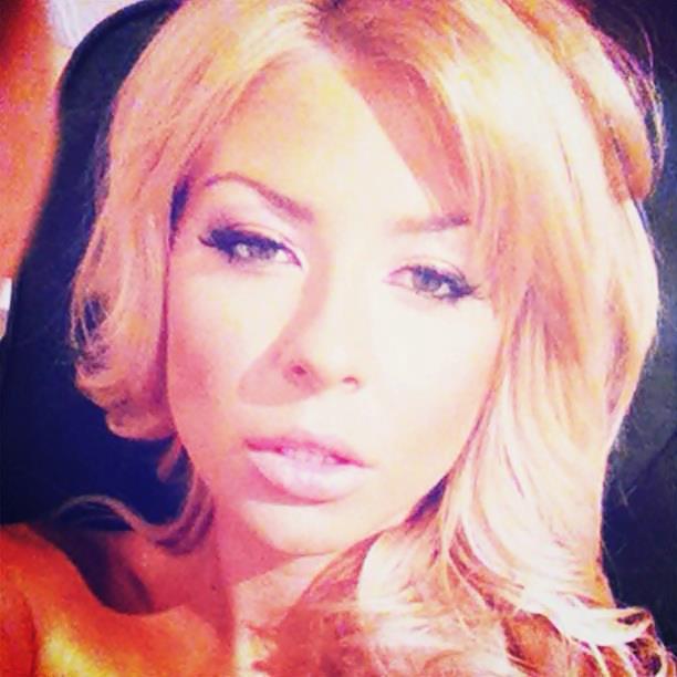 Andrea Ando taking a selfie