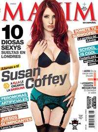 Susan Coffey in lingerie