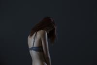 Susan Coffey in lingerie