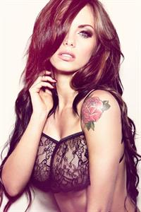 Jessica-Jane Clement in lingerie