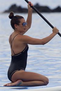 Lea Michele in a bikini