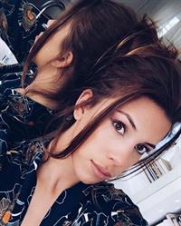 Devin Brugman taking a selfie