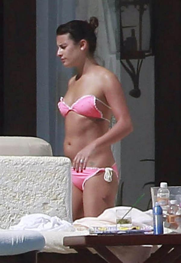 Lea Michele in a bikini