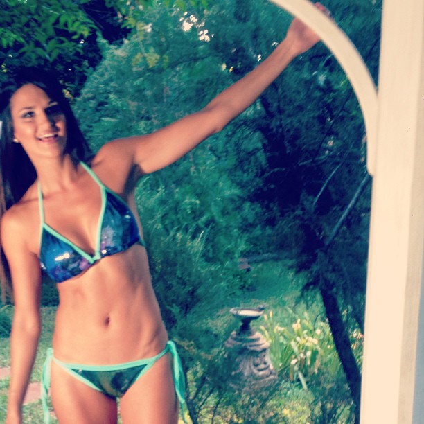 Leryn Franco in a bikini