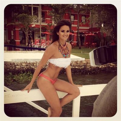 Leryn Franco in a bikini