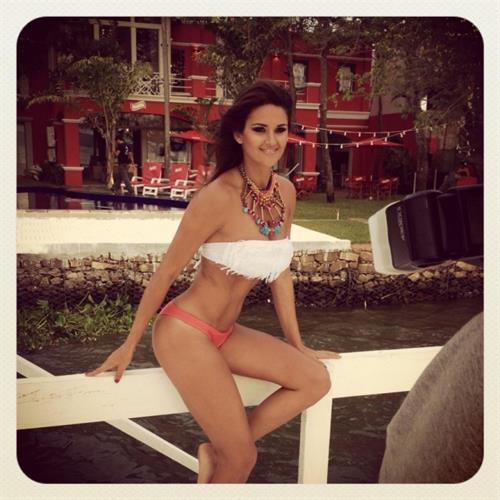 Leryn Franco in a bikini