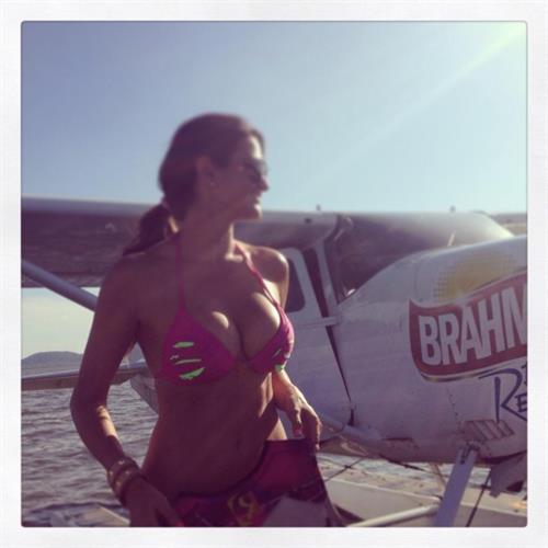 Leryn Franco in a bikini